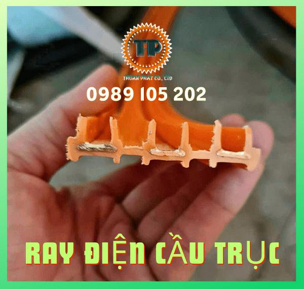 Ray cáp điện cầu trục Ray cáp điện cầu trục