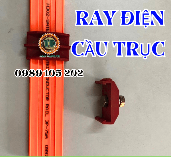 Ray điện cầu trục 3p-75a Ray điện cầu trục 3p-75a