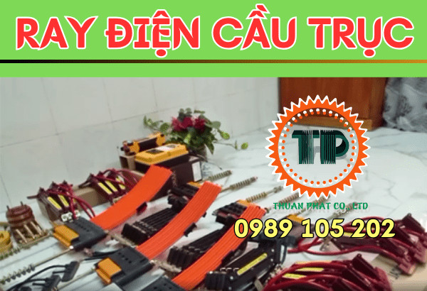 Ray điện cầu trục 4P Ray điện cầu trục 4P