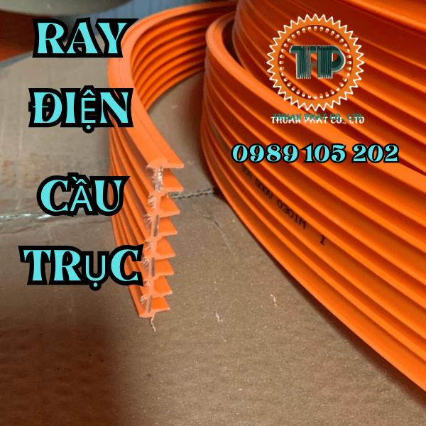 Ray điện cầu trục 4P-50A Ray điện cầu trục 4P-50A