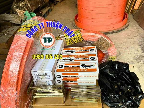 Ray điện cầu trục 4p-75a Ray điện cầu trục 4p-75a