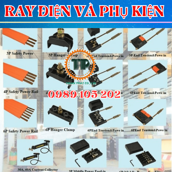 Ray điện cầu trục Ray điện cầu trục