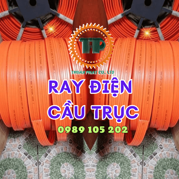 Ray điện cho cầu trục Ray điện cho cầu trục