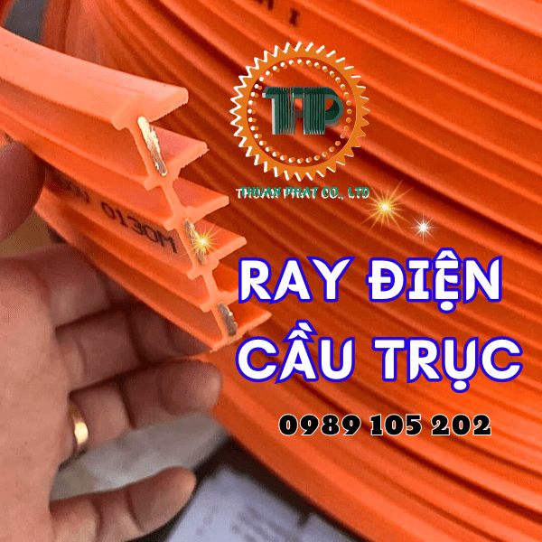 Ray điện cho cầu trục Ray điện cho cầu trục