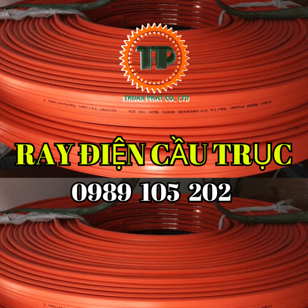 Ray điện cho cầu trục Ray điện cho cầu trục