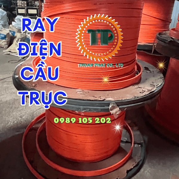 Ray điện cho cầu trục Ray điện cho cầu trục