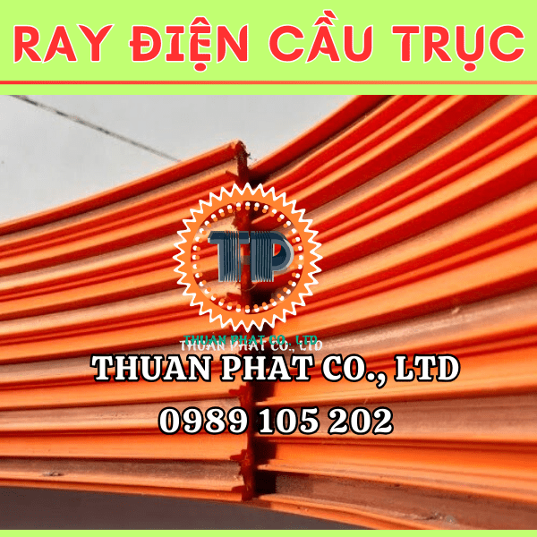 Ray điện tiêu chuẩn cho cầu trục Ray điện tiêu chuẩn cho cầu trục