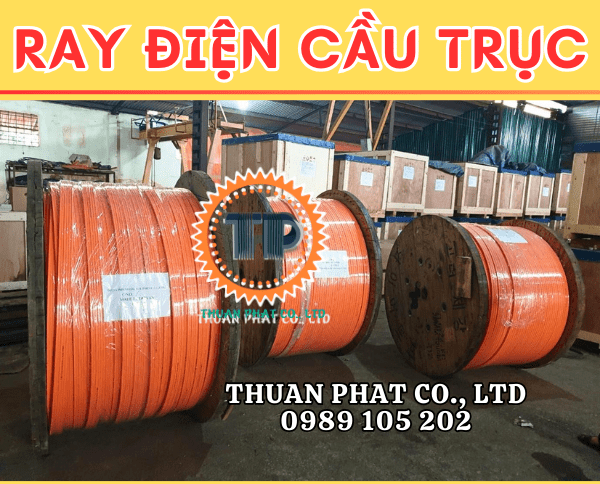 Ray điện tiêu chuẩn cho cầu trục Ray điện tiêu chuẩn cho cầu trục