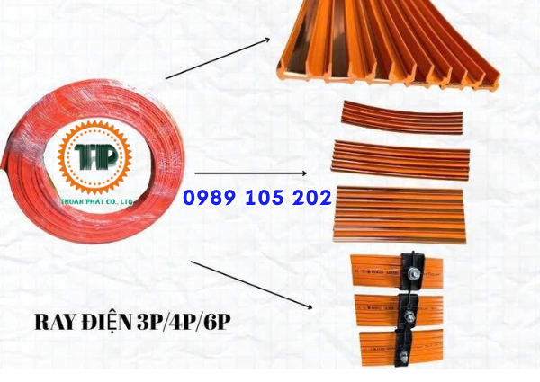 Đặc điểm của ray lấy điện cầu trục Đặc điểm của ray lấy điện cầu trục