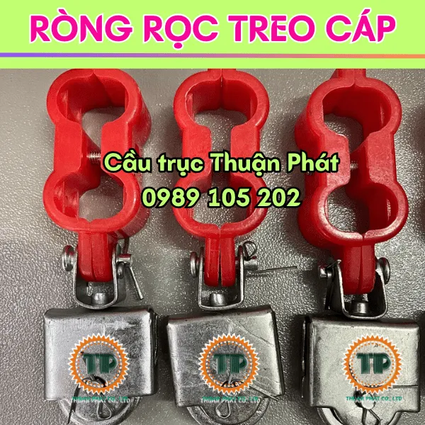 Ròng rọc treo cáp các loại