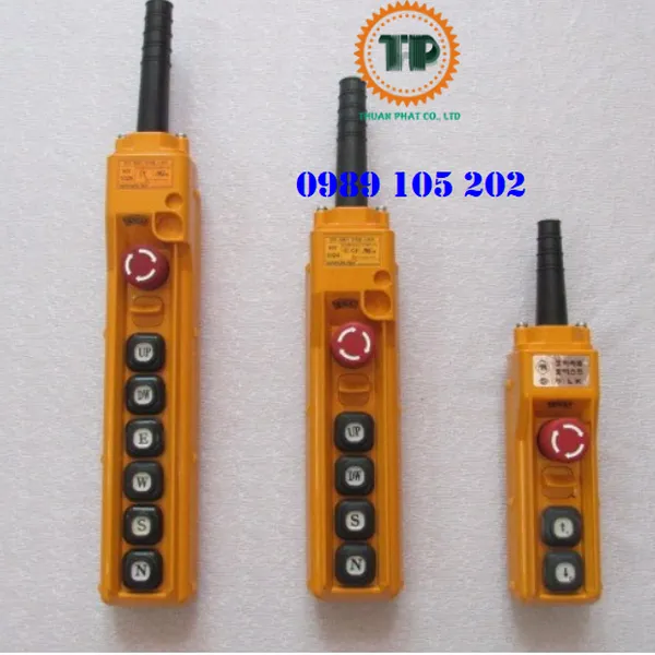 Tay bấm điều khiển cầu trục có dây HY-1026 SBBB
