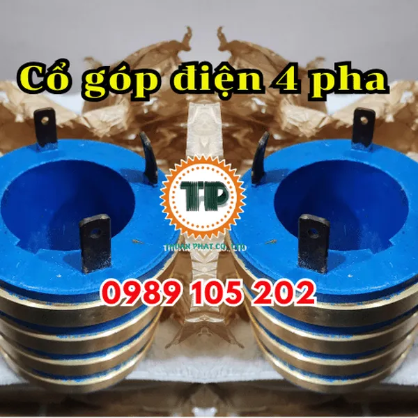 Cổ góp điện 4 pha quy cách 80x120x140mm