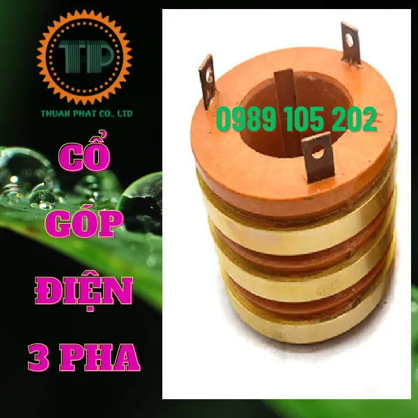  Cổ góp điện 3 pha 