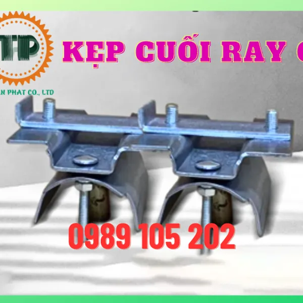 Kẹp cuối ray C cầu trục
