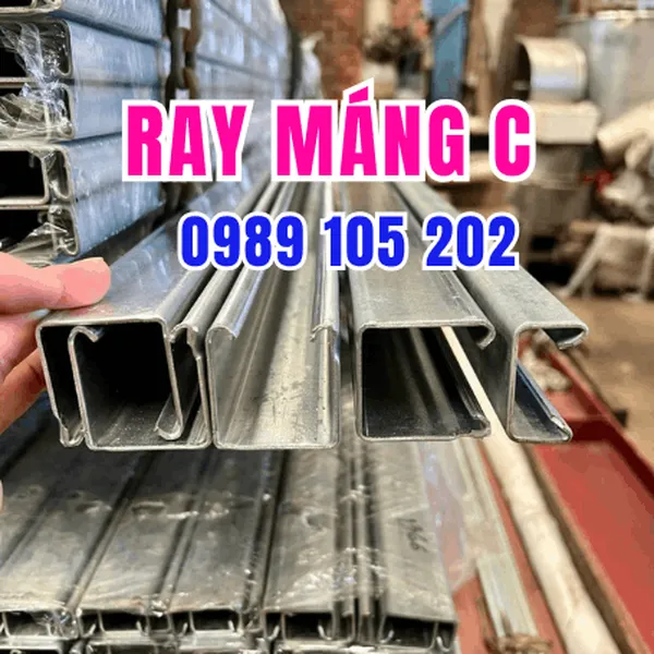 Máng chữ C 30 x 32 (3 mét/thanh)