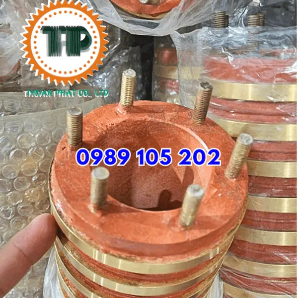 Cổ góp điện 6 vành trục 65 mm