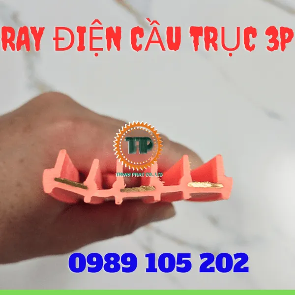 Ray điện cầu trục 3P 50A - Chất lượng cao, giá rẻ nhất 