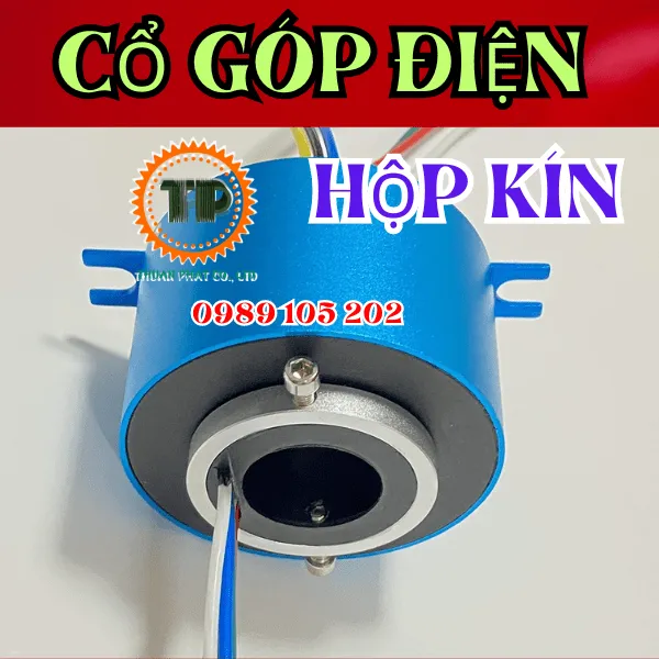 Cổ góp điện hộp kín 5 pha