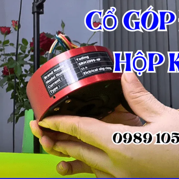 Cổ góp điện hộp kín 6 pha