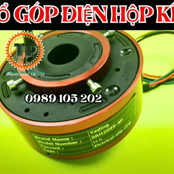 Cổ góp điện hộp kín 6 pha
