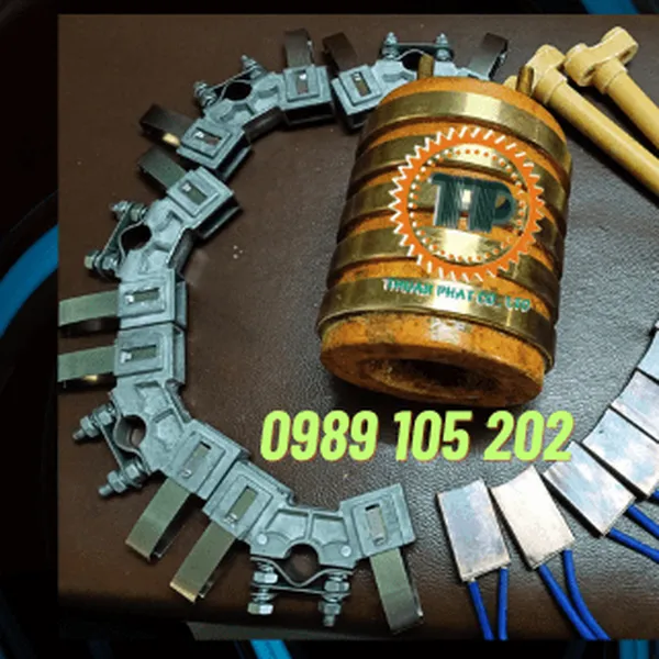 Cổ góp điện chổi than 5 pha 