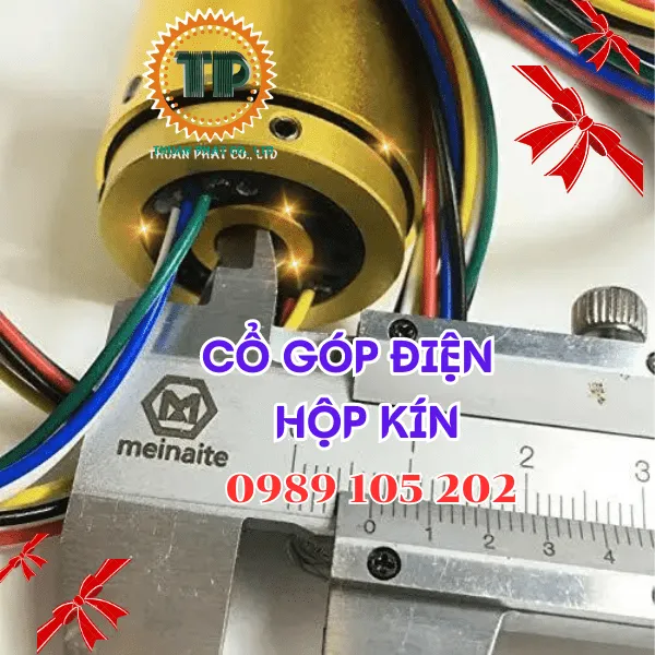 Cổ góp điện hộp kín 12 pha