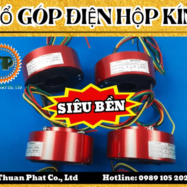 Cổ góp điện 3 pha kín 