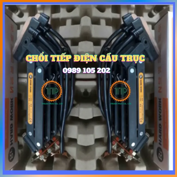 Chổi tiếp điện an toàn cầu trục 3P-30A Hard Work 