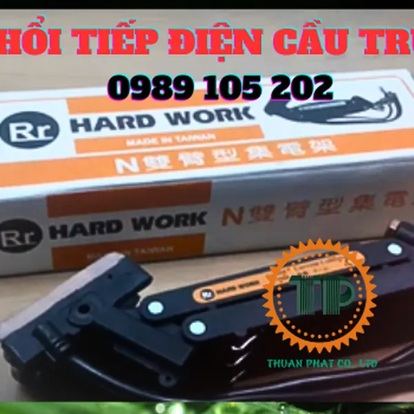 Chổi tiếp điện an toàn cầu trục 3P-30A Hard Work 