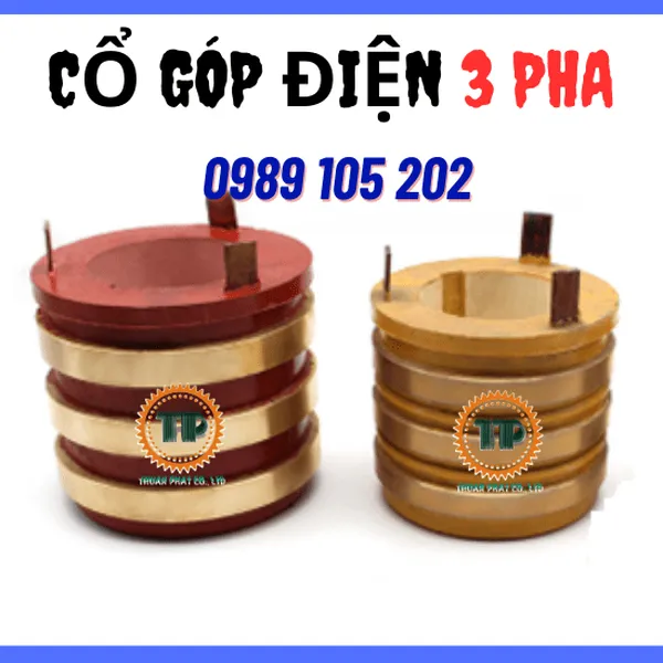 Cổ góp điện 3 pha