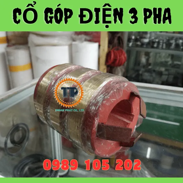 Cổ góp điện 3 pha