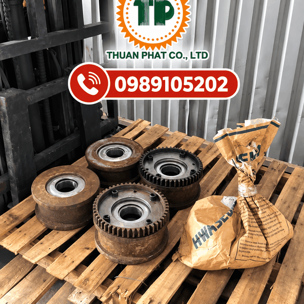 Bánh xe dầm biên cầu trục D250 