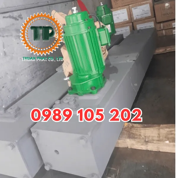 Bộ dầm biên cầu trục 1500x170x210mm