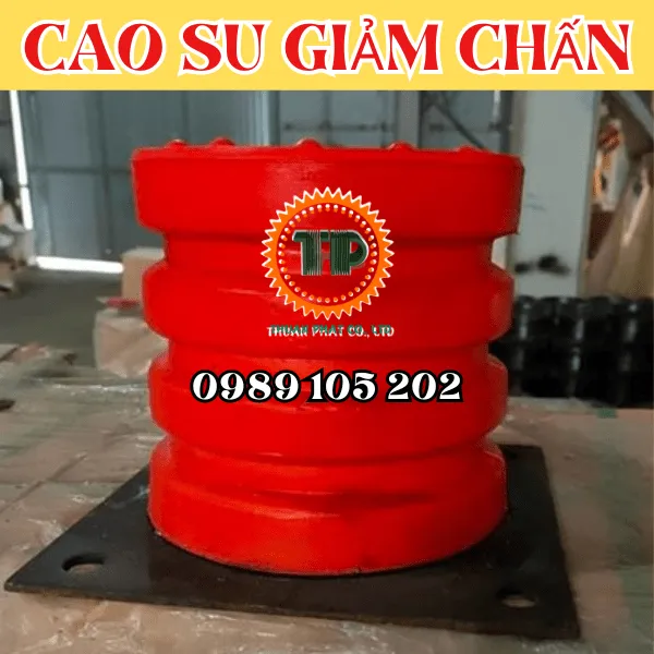 Cao su giảm chấn cầu trục