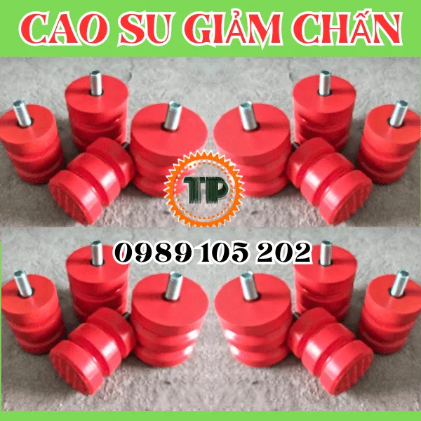 Đầu đấm cao su cầu trục