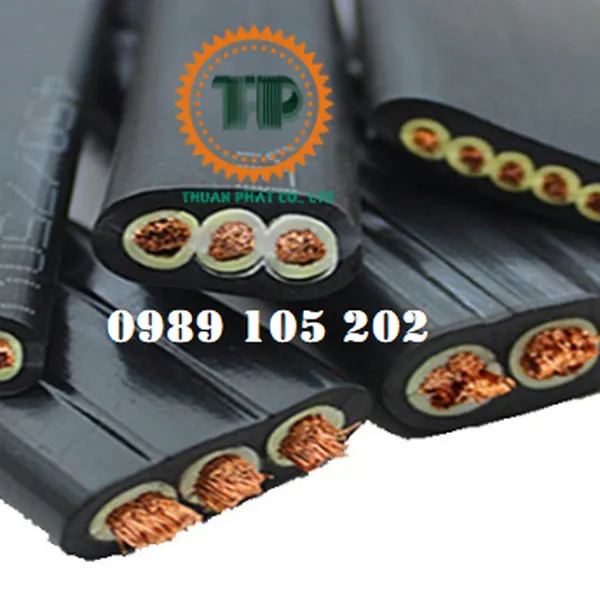 Dây cáp dẹt các loại cho cầu trục
