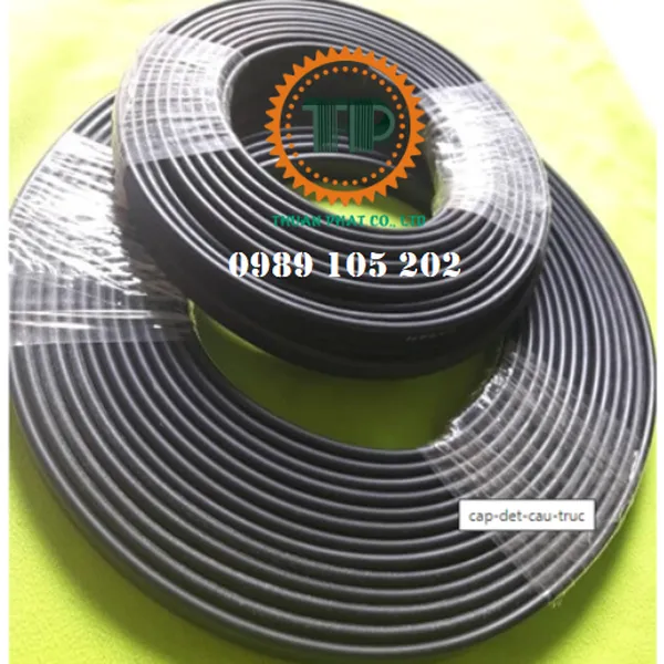 Dây cáp dẹt các loại cho cầu trục