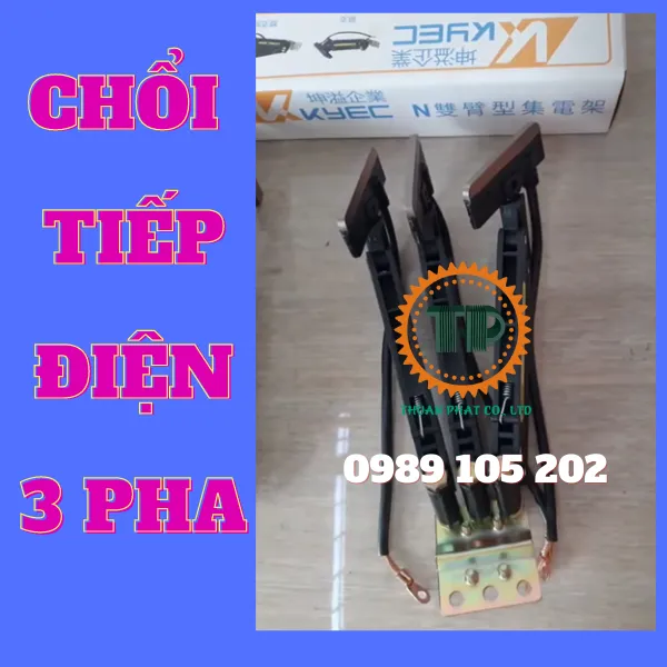 Chổi tiếp điện an toàn 3P100A