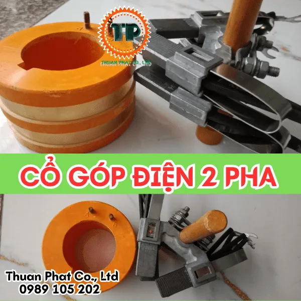 Cổ góp điện loại 2 vành trượt 