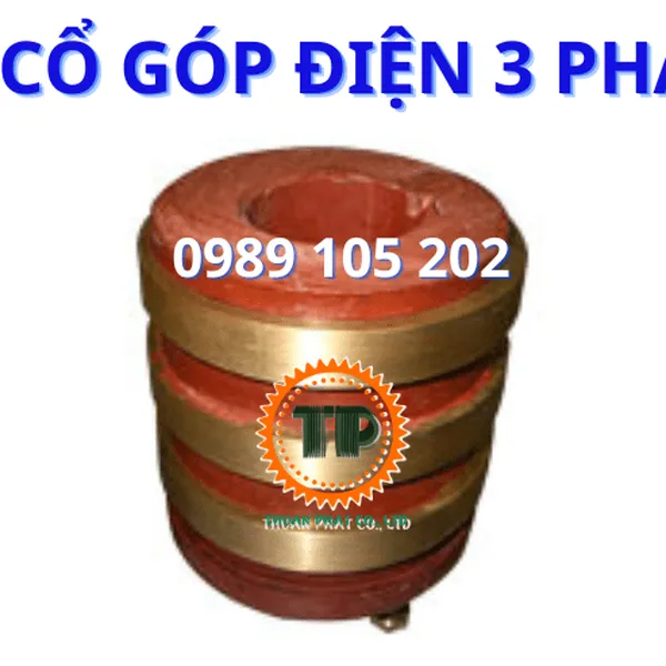 Cổ góp điện 3 pha trục 65