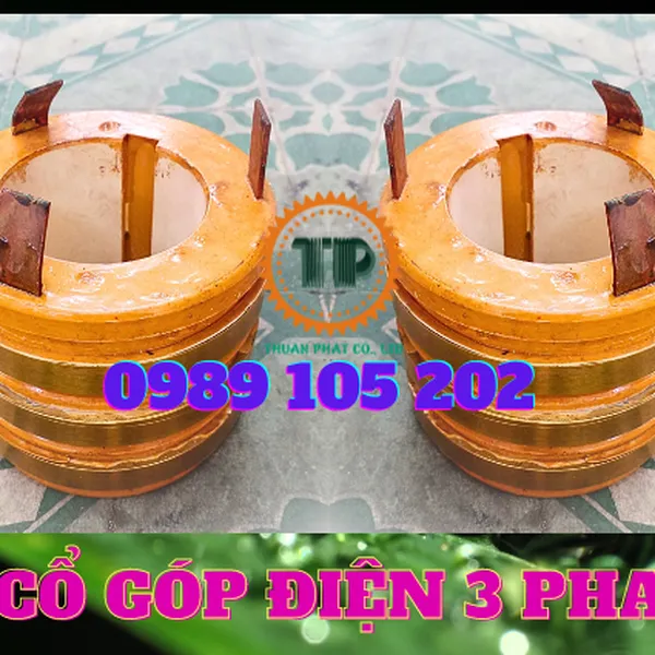 Cổ góp điện 3 pha cốt 90