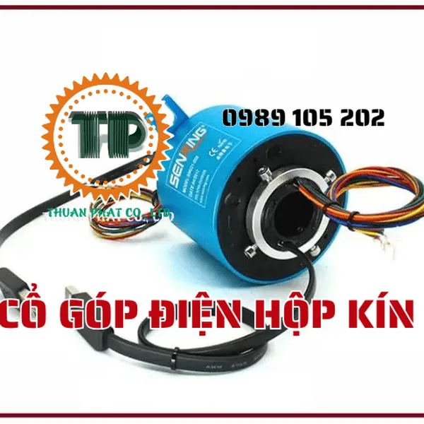 Cổ góp điện 4 pha hộp kín 