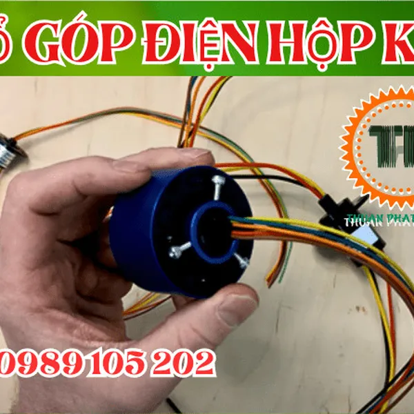 Cổ góp điện hộp kín 2 pha
