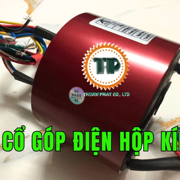 Cổ góp điện hộp kín 12 pha 15A