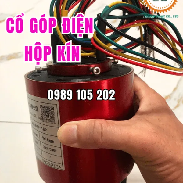 Cổ góp điện hộp kín 18 pha SRH3899-18P