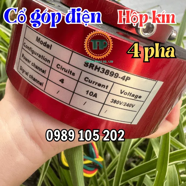 Cổ góp điện hộp kín 4 pha SRH-3899 