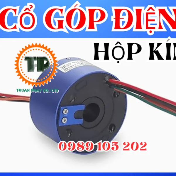 Cổ góp điện hộp kín 7 pha