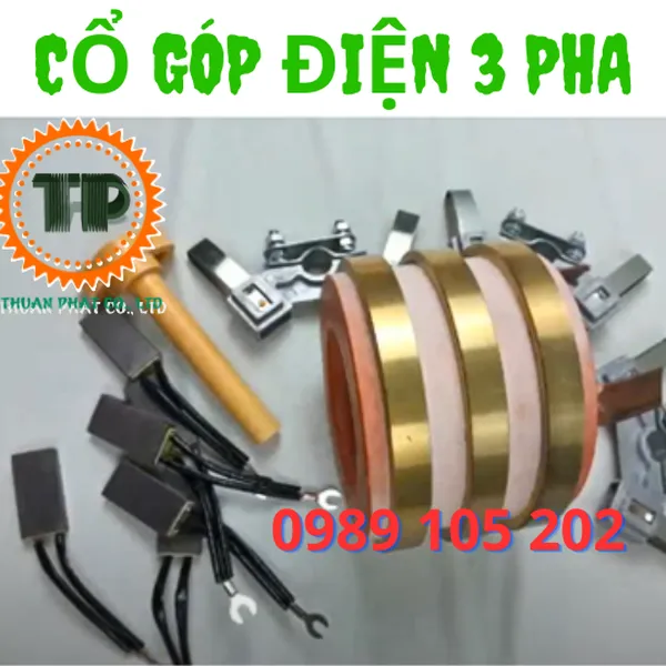 Vành góp điện 3 pha