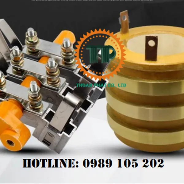 Cổ góp điện 3 vành trượt