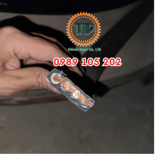 Dây cáp dẹt cho cầu trục